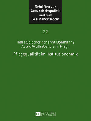 cover image of Pflegequalität im Institutionenmix